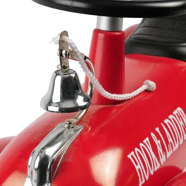 Vintage Hook & Ladder Fire Ladder Truck No.891 Chief Metal Ride On By Schylling - Cloud Nine Stores