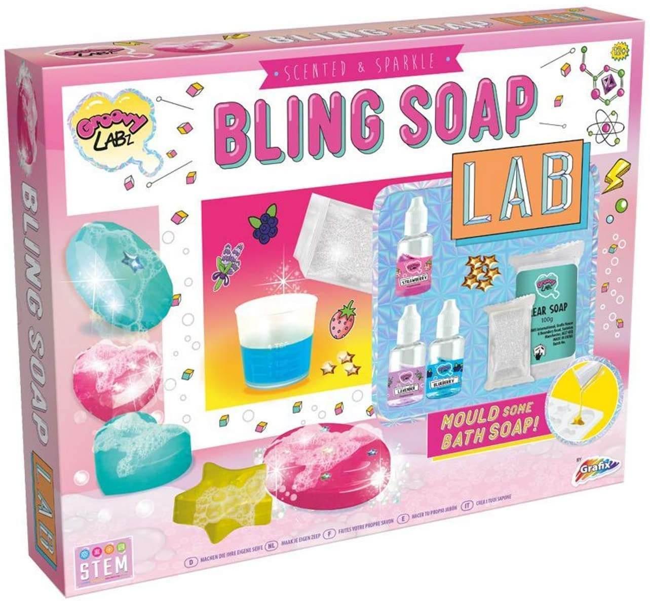 Make Your Own Bling Scented Hand Bath Soap Science Activity Set - Cloud Nine Stores