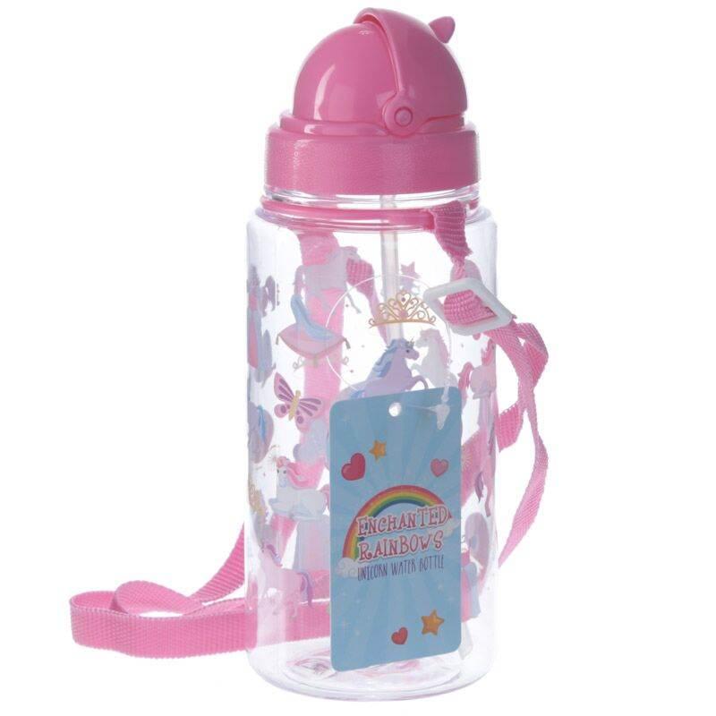Children's Water Bottle Enchanted Rainbows Unicorn 450ml - Cloud Nine Stores
