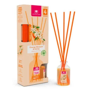 CRISTALINAS 25ML REED DIFFUSER ORANGE BLOSSOM & HONEY Cloud Nine Stores