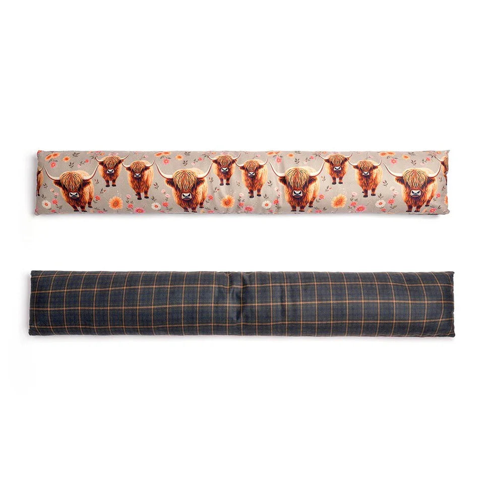Highland Cows Meadow Draught Excluder - Cloud Nine Stores