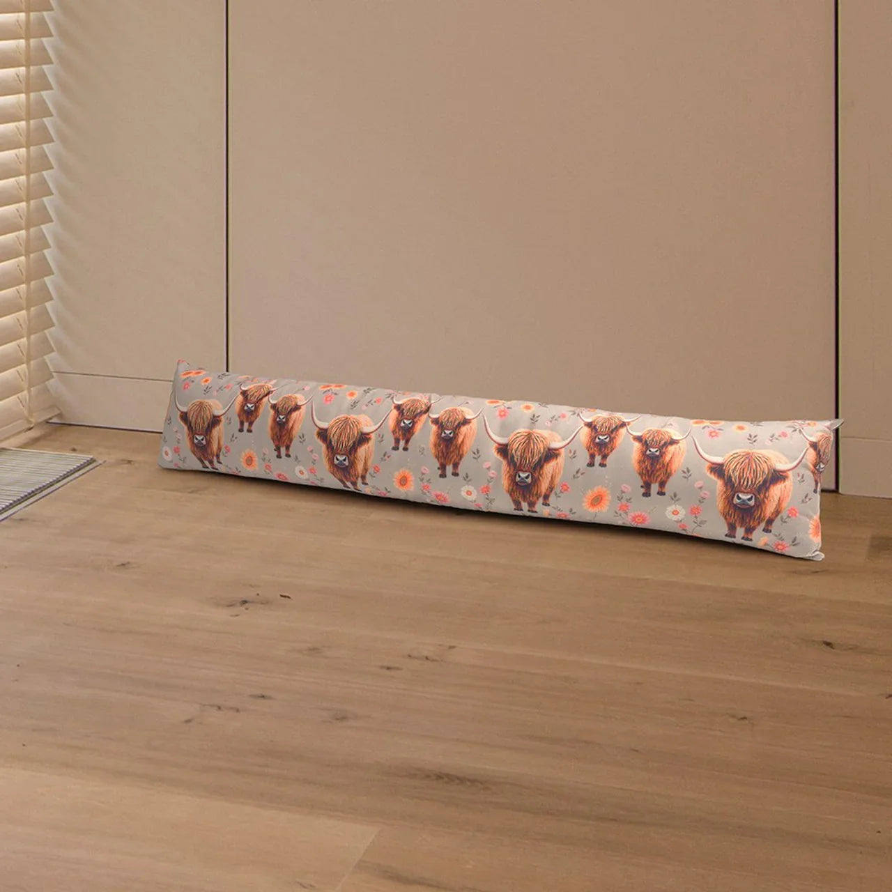 Highland Cows Meadow Draught Excluder - Cloud Nine Stores