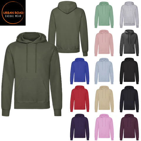 Urban Road Plain Hoodie - Grey Cloud Nine Stores
