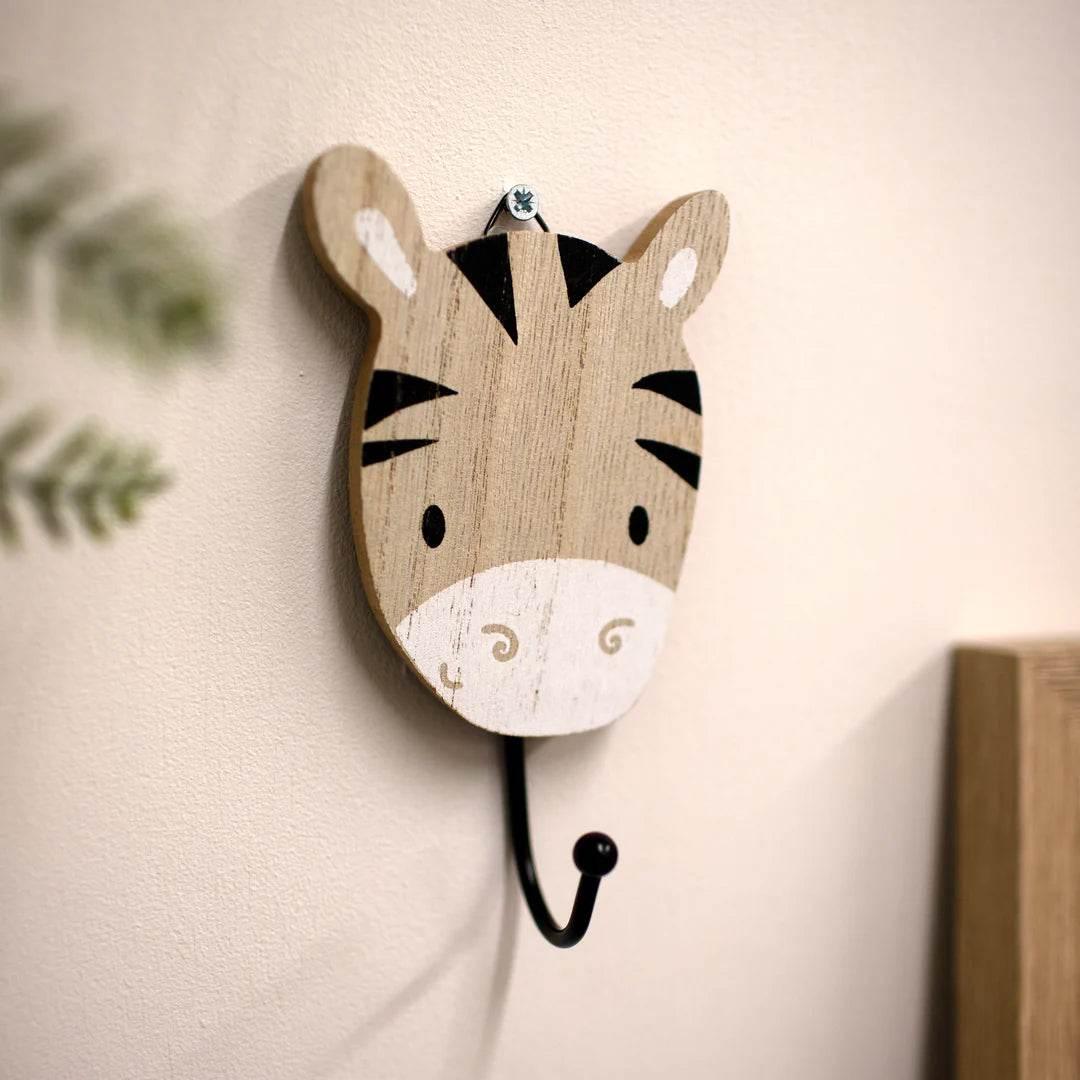As I Grow Kids Wall Hooks Safari Animals - Cloud Nine Stores