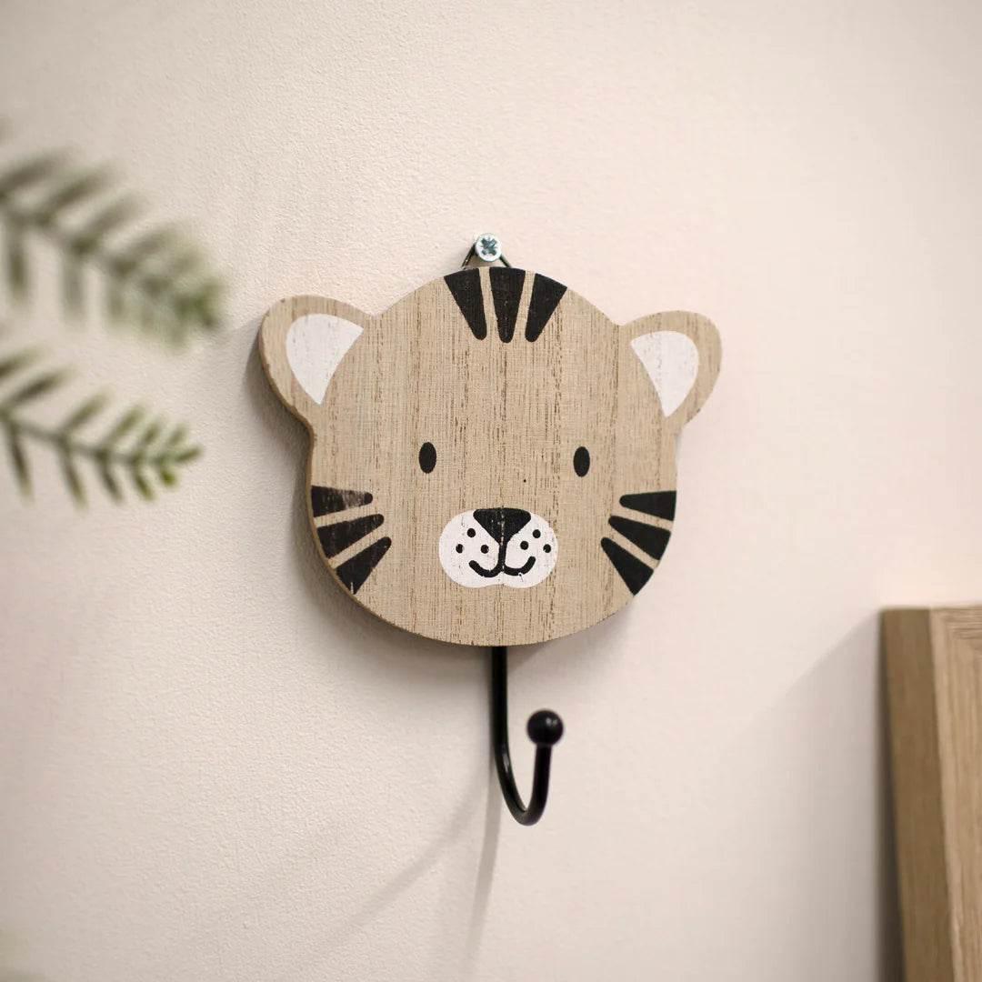 As I Grow Kids Wall Hooks Safari Animals - Cloud Nine Stores
