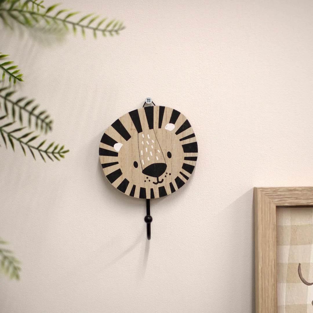As I Grow Kids Wall Hooks Safari Animals - Cloud Nine Stores