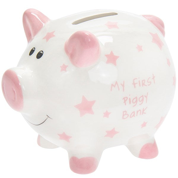 My First Money Pig Star Pink Small Cloud Nine Stores