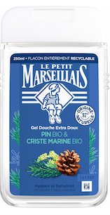 3 x Le Petit Marseillais Extra Gentle Shower Gel Organic Pine & Marine Criste Cloud Nine Stores