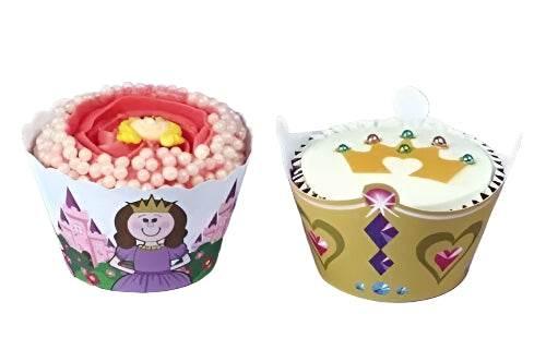 Culpitt Little Princess Cupcake Wraps x 12 - Cloud Nine Stores