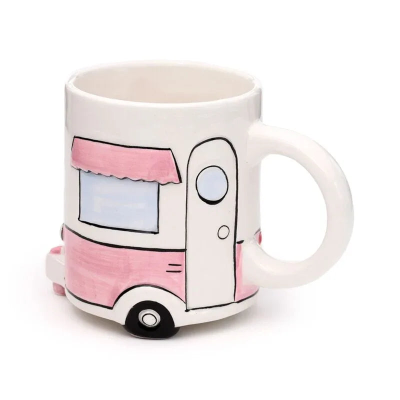 Home Is Where You Park It Caravan Ceramic Shaped Mug - Cloud Nine Stores Cloud Nine Stores