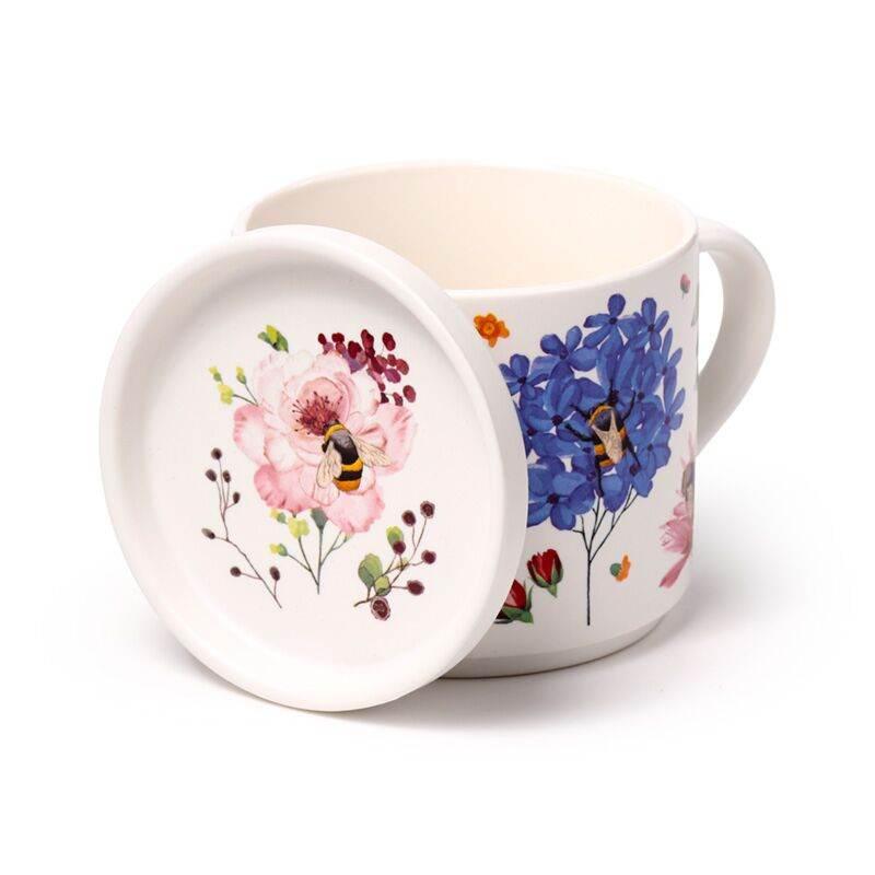 Nectar Meadows Porcelain Mug & Coaster Lid Set - Cloud Nine Stores