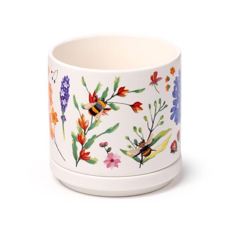 Nectar Meadows Porcelain Mug & Coaster Lid Set - Cloud Nine Stores