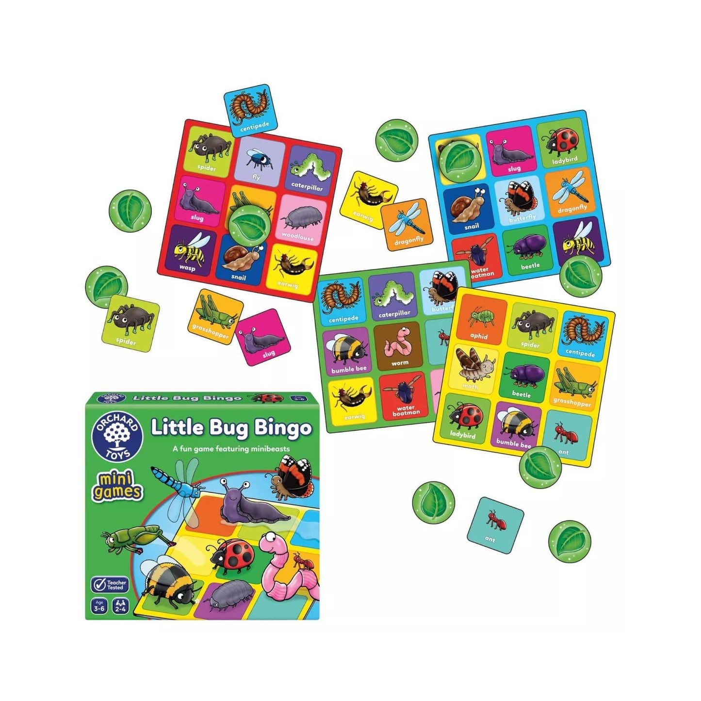 Little Bug Bingo Mini Game - Cloud Nine Stores