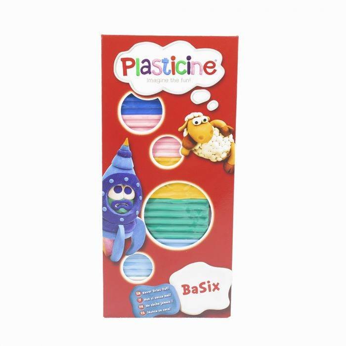 Plasticine BaSix Pack: Assorted - Cloud Nine Stores