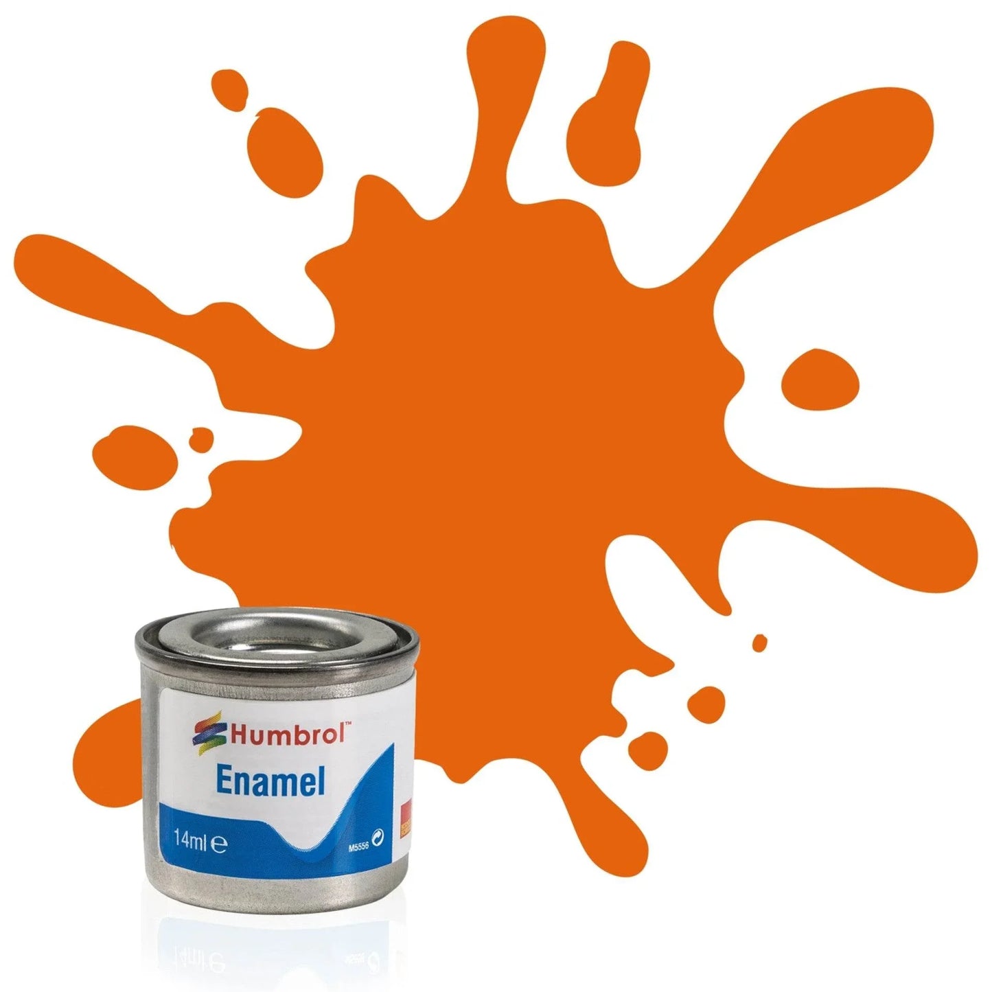 Humbrol No 18 Enamel Gloss Orange 14ml - Cloud Nine Stores