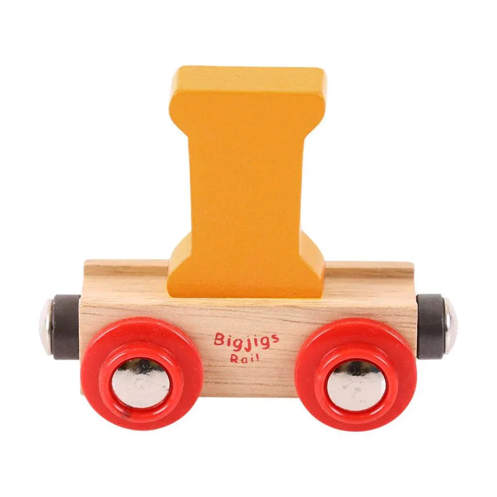 Bigjigs Letter Train - I - Cloud Nine Stores