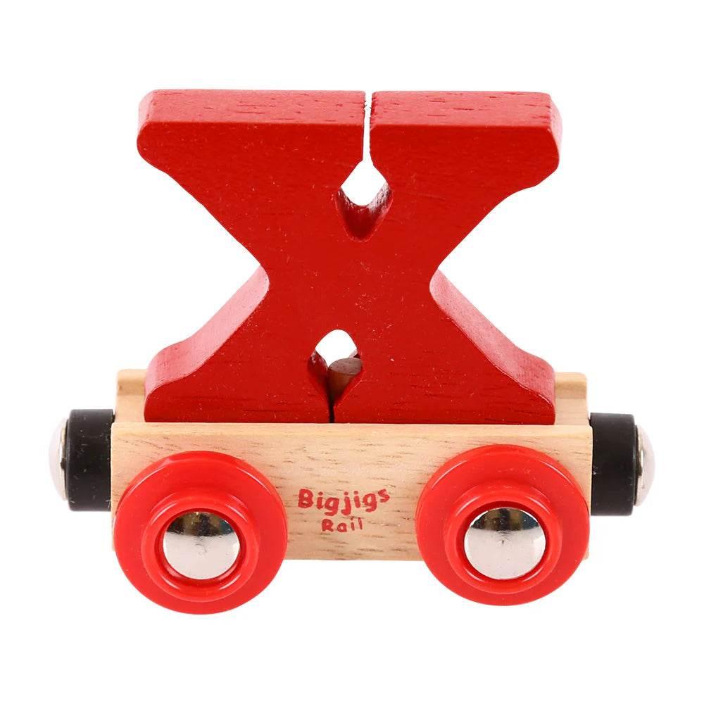 Bigjigs Letter Train - X - Cloud Nine Stores