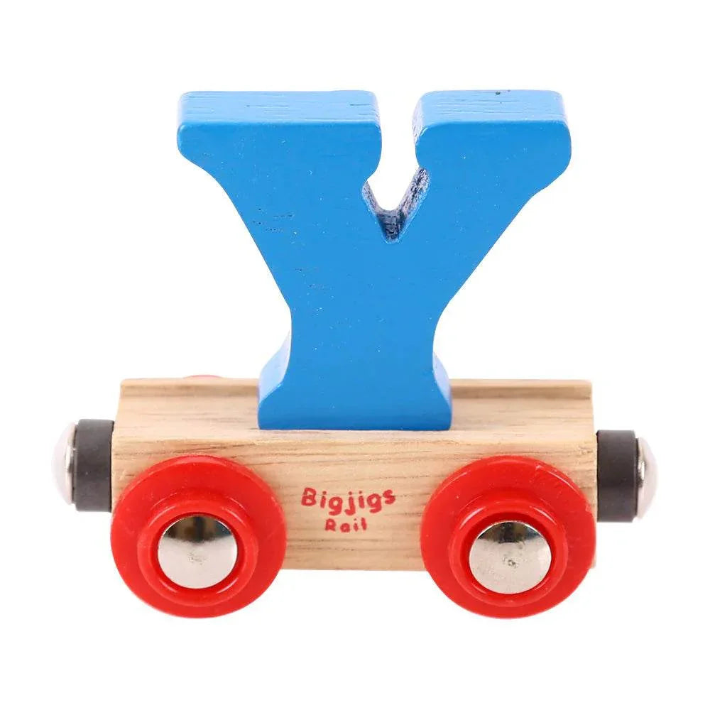 Bigjigs Letter Train - Y - Cloud Nine Stores