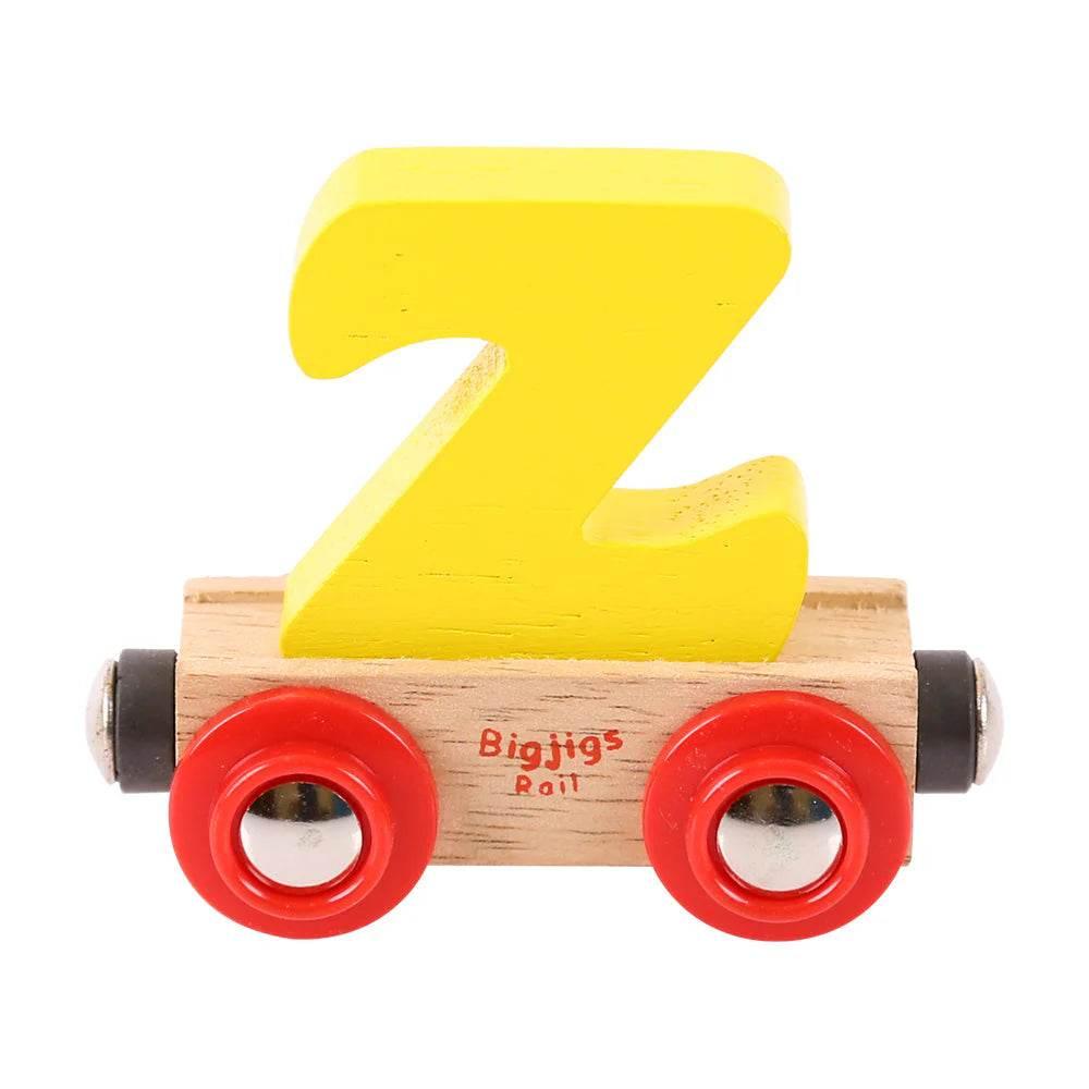 Bigjigs Letter Train - Z - Cloud Nine Stores