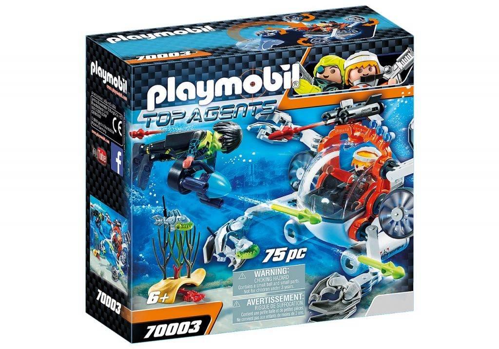 Top Agents Spy Team Submarine - 70003 - Cloud Nine Stores