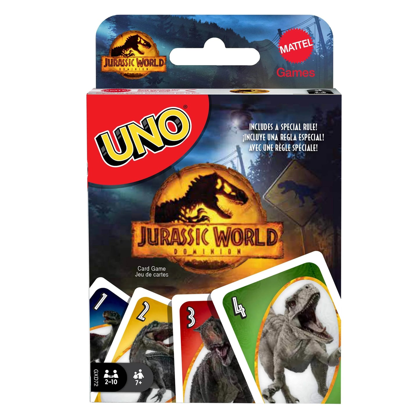 UNO Jurassic World Dominion - Cloud Nine Stores