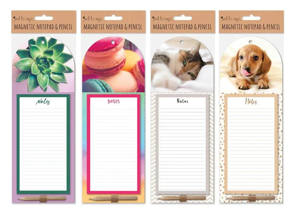 Magnetic Notepad And Pencil - Cloud Nine Stores Cloud Nine Stores