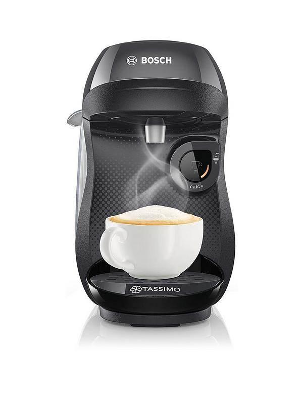 Tassimo TAS1002NGB Happy Pod Coffee Machine - Black - Cloud Nine Stores