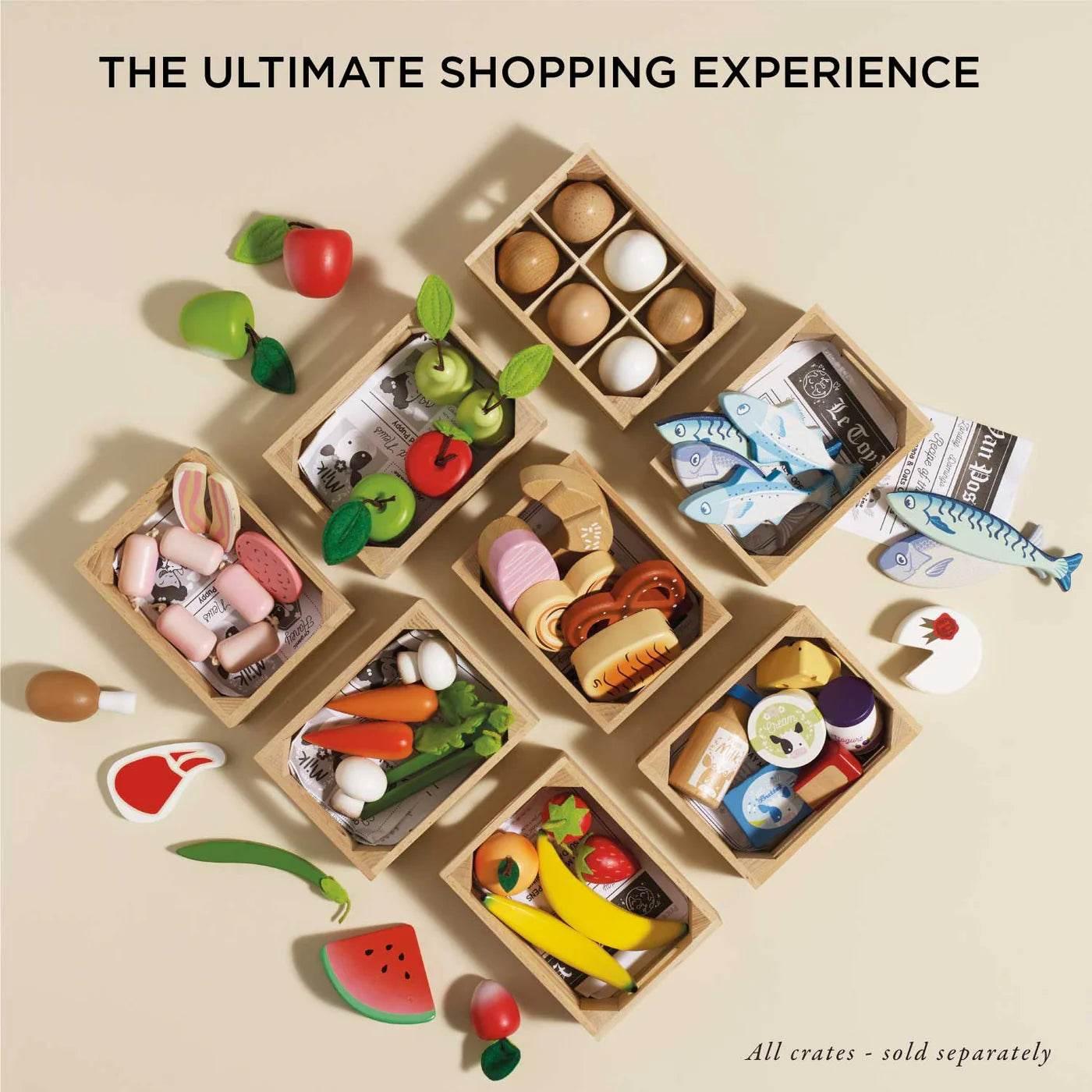 Dairy Market Crate - Le Toy Van - Cloud Nine Stores