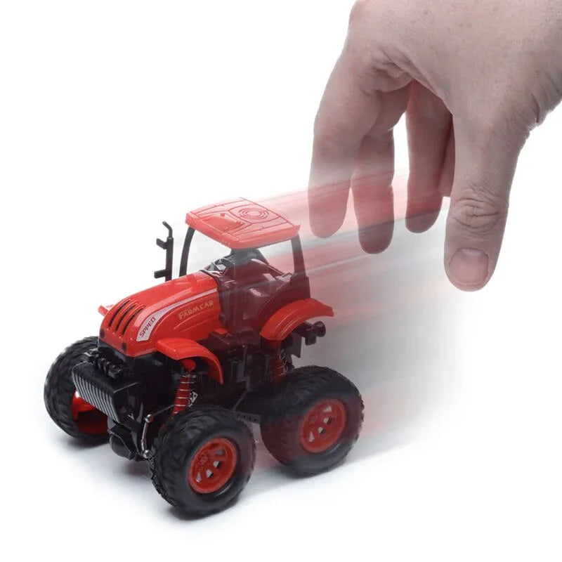 4x4 Stunt Tractor Friction Push/Pull Action Toy - Cloud Nine Stores Cloud Nine Stores