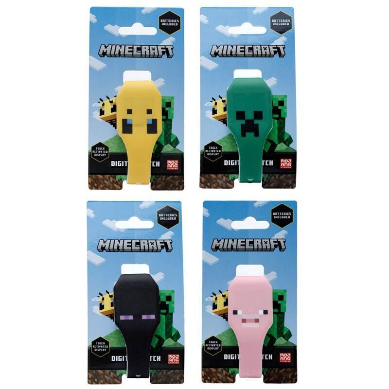 Minecraft Faces Silicone Digital Watch - Cloud Nine Stores