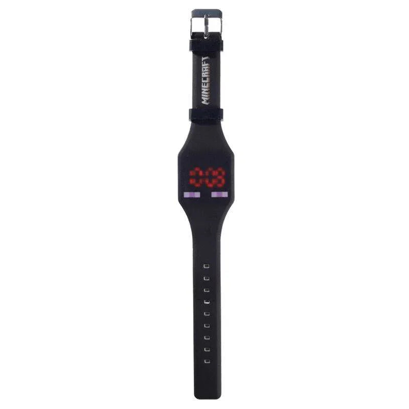 Minecraft Faces Silicone Digital Watch - Cloud Nine Stores