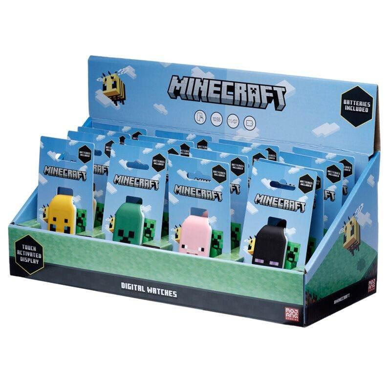 Minecraft Faces Silicone Digital Watch - Cloud Nine Stores