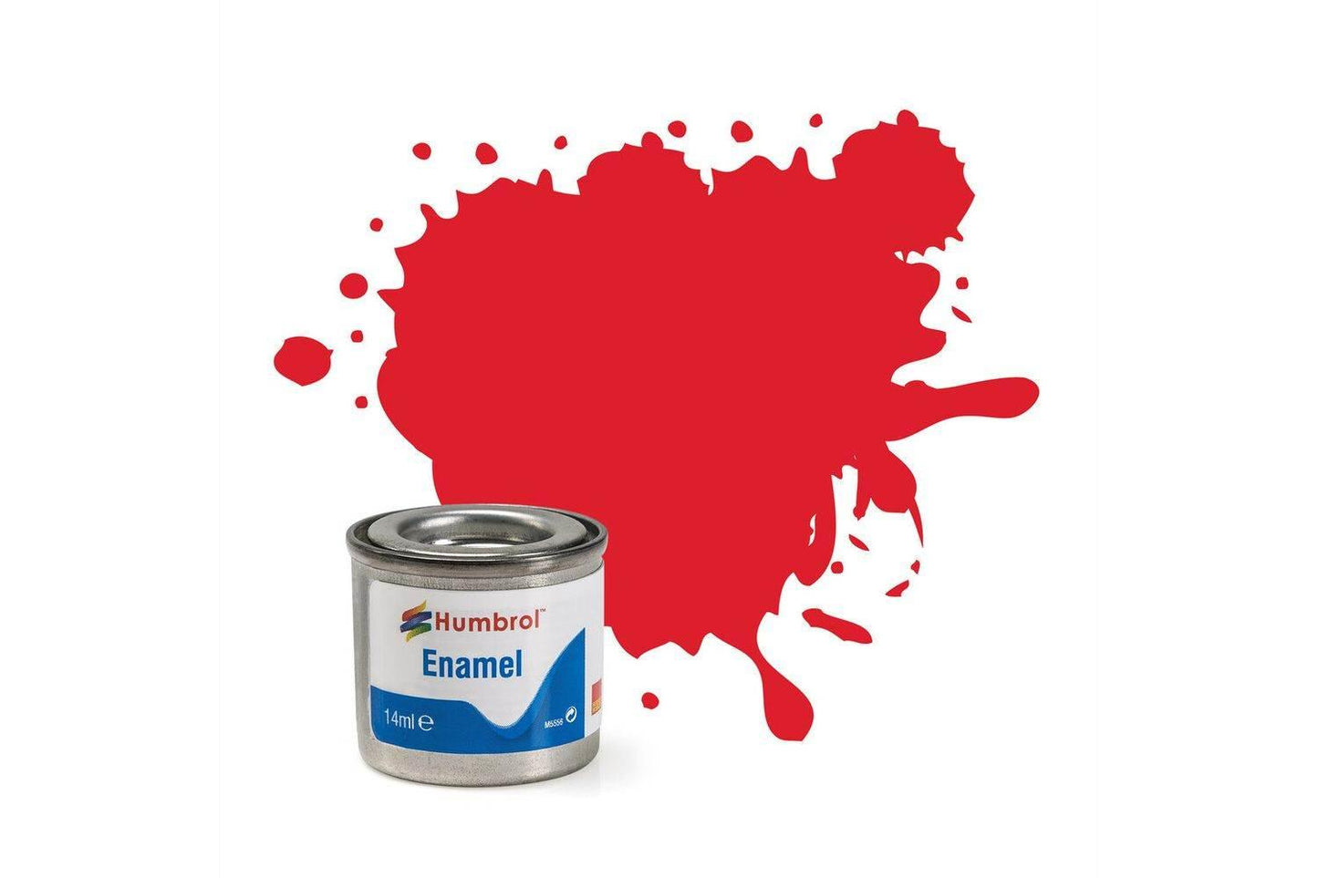 Humbrol 14ml Gloss Bright Red enamel paint # 19 - Cloud Nine Stores