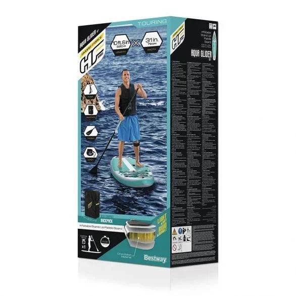10ft 6" Hydro‑Force Paddle Board Aqua Glider SUP Set - Cloud Nine Stores