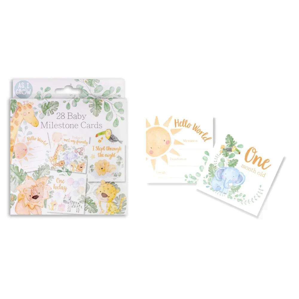 As I Grow 28 Baby Milestone Cards - Cloud Nine Stores