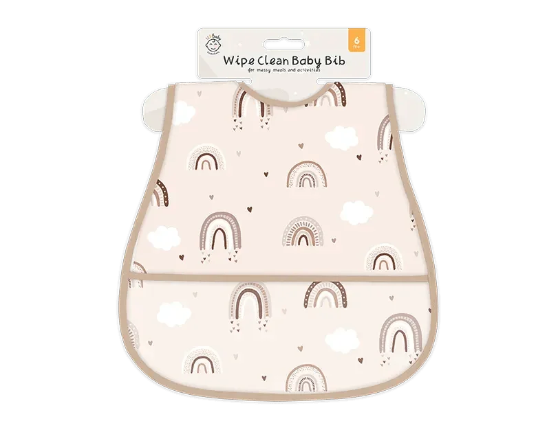 Wipe Clean Baby Bib - Cloud Nine Stores