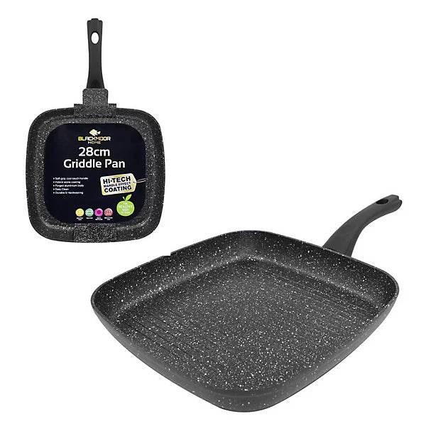 Blackmoor 28cm Black Non-Stick Griddle Pan - Cloud Nine Stores