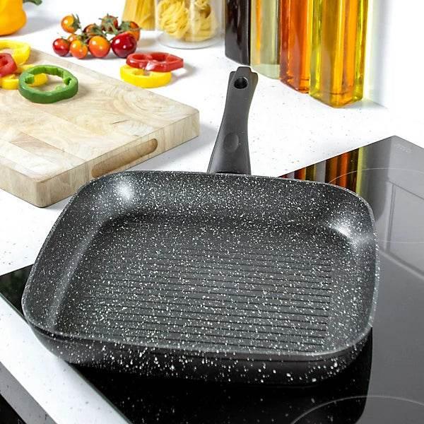 Blackmoor 28cm Black Non-Stick Griddle Pan - Cloud Nine Stores