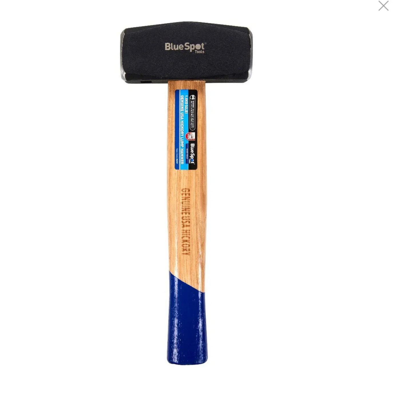 BLUE SPOT TOOLS 1.8KG (4LB) GENUINE HICKORY LUMP HAMMER - Cloud Nine Stores Cloud Nine Stores