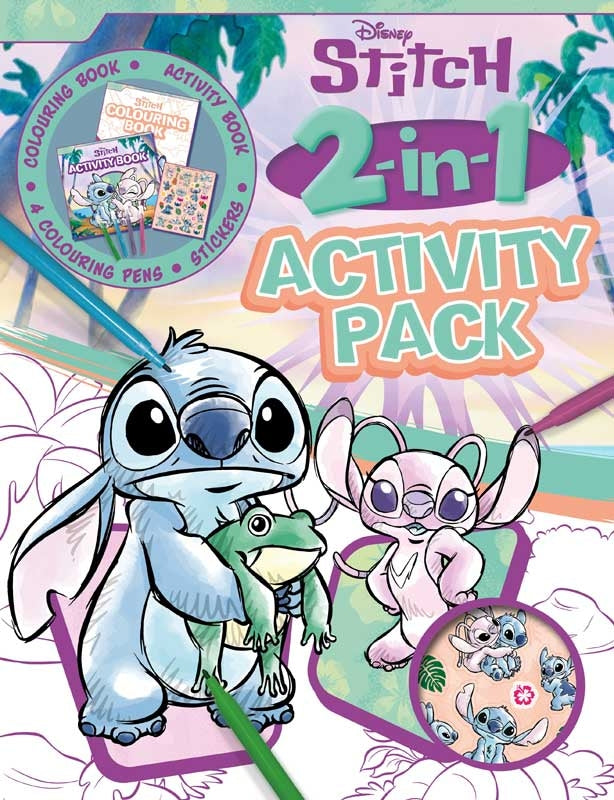 DISNEY STITCH: 2-IN-1 ACTIVITY PACK