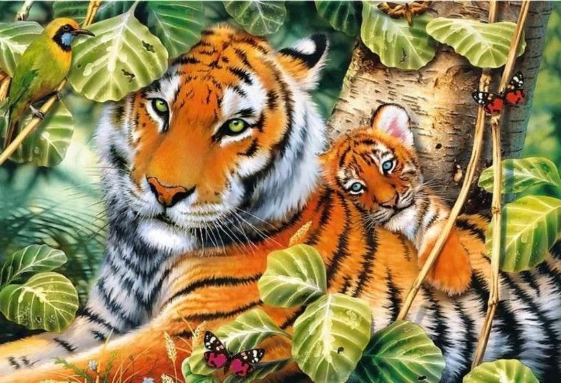 Trefl Two Tigers 1500pc - Cloud Nine Stores