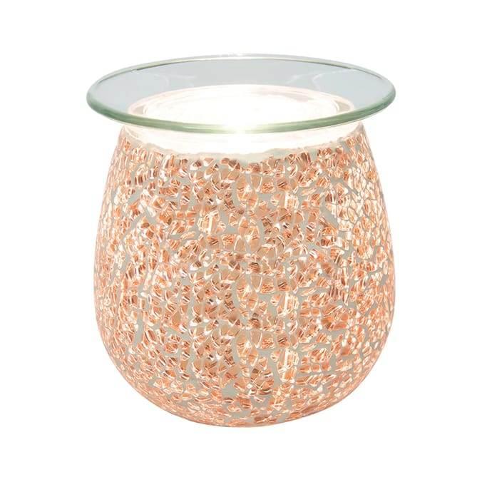 Airpure Mosaic Electric Wax Melter- Silver/Rose Gold - Cloud Nine Stores