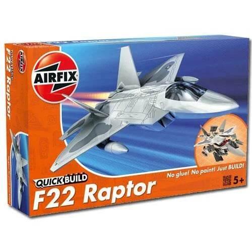 Airfix J6005 Quick Build F-22 Raptor - Cloud Nine Stores