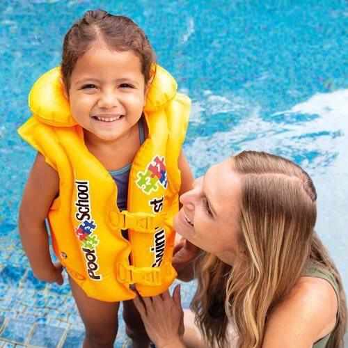 Intex Deluxe Pool School Swim Vest (3-6 years) - Cloud Nine Stores