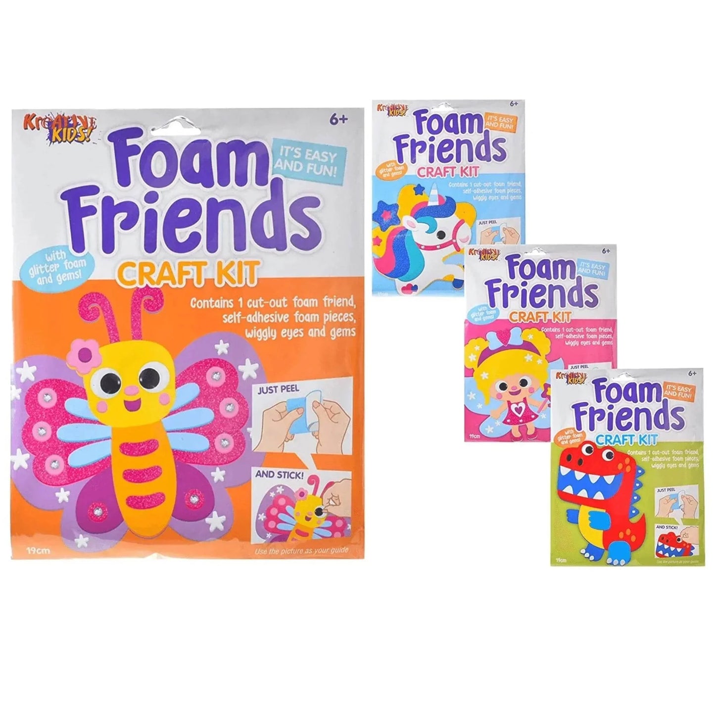 Foam Friends Craft Kit - Unicorn - Cloud Nine Stores