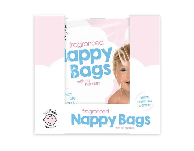 Fragranced Nappy Bags 150pk - Cloud Nine Stores