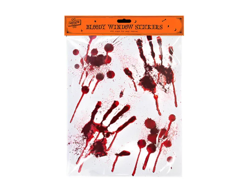 Halloween Bloody Window Stickers - Cloud Nine Stores
