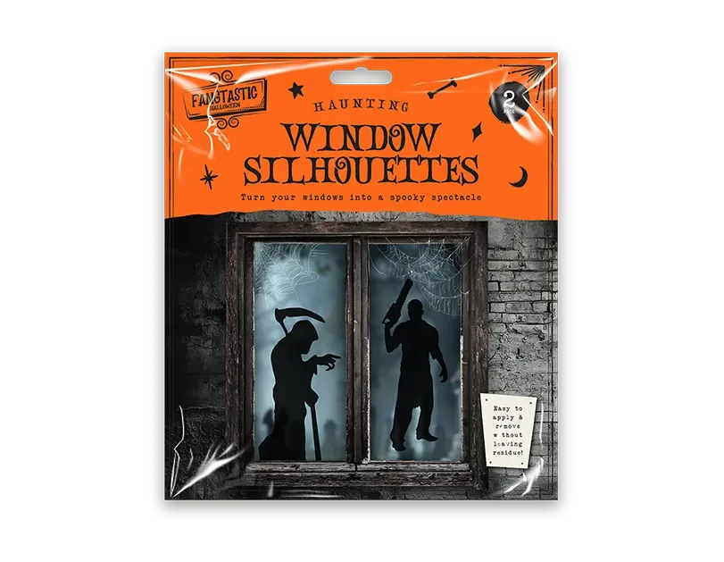 Halloween Window Silhouette - 2 Pack - Cloud Nine Stores
