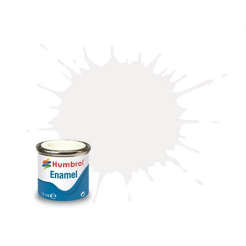 HUMBROL Enamel 22 White 14ml GLOSS - Cloud Nine Stores