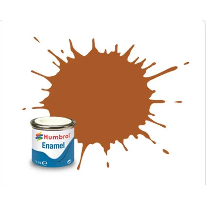 Humbrol 9 Enamel Tan Gloss Paint 14ml Tin - Cloud Nine Stores